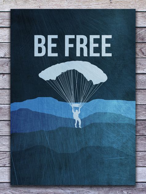 You love paragliding with your parachute? You feel free when you're parachuting in the sky? Then get this paraglider design printed on a metal poster!  #paragliding #illustration #gift #idea #metal #poster #displate #birthday #fallschirmspringen #fallschirm #geburtstag #geschenk #geschenkidee #quote #quotes #zitat #sprüche Paragliding Illustration, Skydiving Quotes, Free Poster, Skydiving, Text Art, Small Island, Be Free, Metal Poster Displate, Metal Posters Design