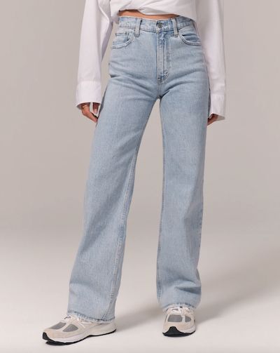 PSA: All of Abercrombie's Jeans Are on Sale—Here Are Our Favorites Abercrombie And Fitch Trousers, Big Jeans, Winter Outfits Snow, Jeans Sale, Abercrombie Jeans, Ootd Inspo, Abercrombie And Fitch, Jeans For Sale, Favorite Jeans