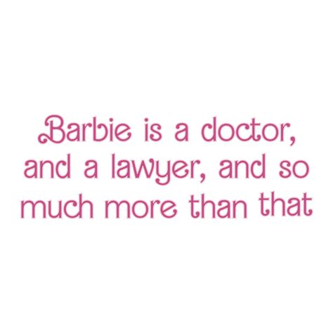 Lawyer Barbie, Barbie Night, Bujo Themes, Barbie Quotes, Yt Videos, Vision Board Pics, Barbie Core, Barbie Movie, 2025 Vision