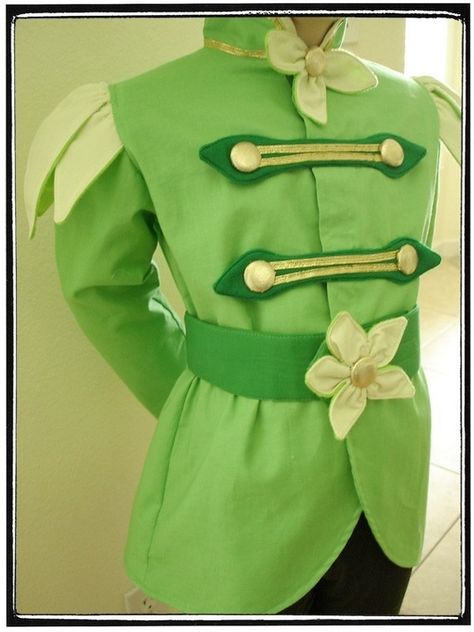 Custom Boutique PRINCE NAVEEN of The Princess and by magicalattic Prince Naveen Costume, Naveen Costume, Princess And The Frog Prince, Princess Tiana Costume, Princess Tiana Party, Tiana Costume, Prince Naveen, The Frog Prince, Grimm Tales