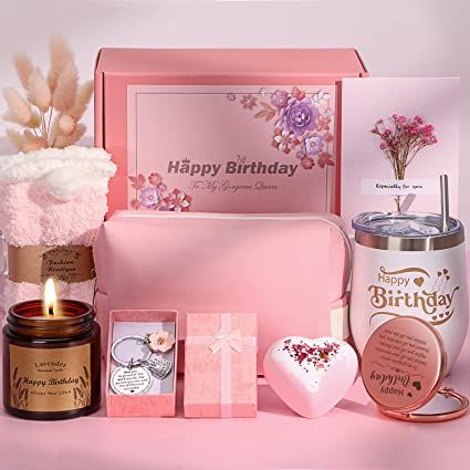 Birthday Presents Ideas, 18th Birthday Gifts For Girls, Funny Birthday Presents, Hampers For Her, 40th Birthday Gifts For Women, Presents Ideas, Birthday Basket, Birthday Hampers, Presents For Best Friends