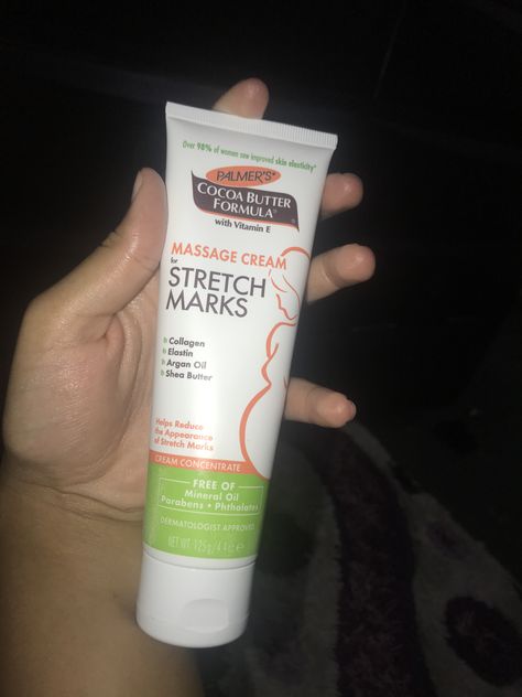 Best cream ever for stretch marks. Thank me later !!🌸 Thank Me Later, Argan Oil, Mineral Oil, Shea Butter, Lotion, Fitness Motivation, Shampoo Bottle, Vitamins, Cream