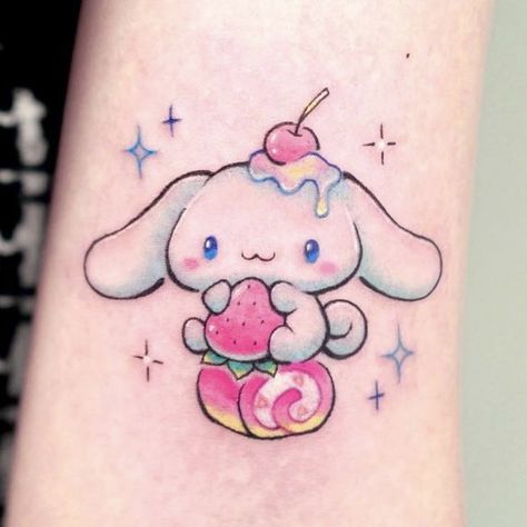 Care Bear Tattoos, Sakura Tattoo, Hello Kitty Tattoos, Cute Tats, Kawaii Tattoo, Flash Tattoo Designs, Bff Tattoos, Doodle Tattoo, Cute Little Tattoos