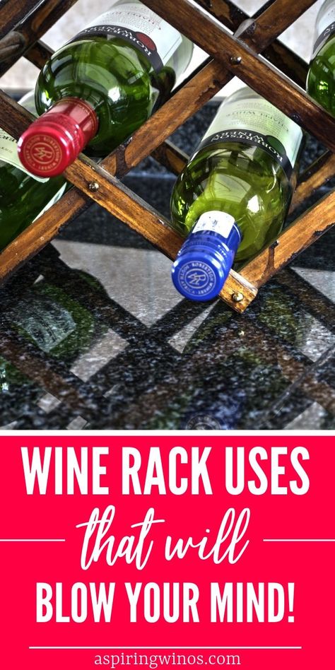 Flip Flop Storage, Wine Rack Uses, Storage Solutions For Small Spaces, Hanging Wine Rack, Kitchen Wrap, Space Saving Hacks, Saving Hacks, Wine Rack Storage, Creative Storage Solutions