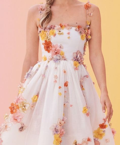 Zimmermann Resort, Flowery Dress, Flowery Dresses, Love And Kindness, Iconic Dresses, Bridal Shower Dress, Silk Midi Dress, Ball Gowns Prom, Dress Formal