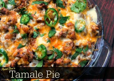 Mexican Casseroles, Popular Casseroles, Tamale Pie Recipe, Cowboy Casserole, Dorito Casserole, Tamale Pie, Queso Cheddar, Mexican Casserole, Sweet Cornbread