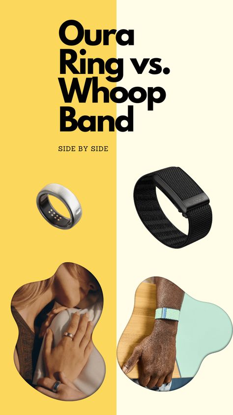 Oura Ring vs Whoop (Comparison): Side-by-Side Features for YOU - ByBriefly Oura Ring Styling, Whoop Band, Wearable Technology Fashion, Oura Ring, Best Fitness Tracker, Smart Ring, Fitness Trackers, Similarities And Differences, Technology Fashion