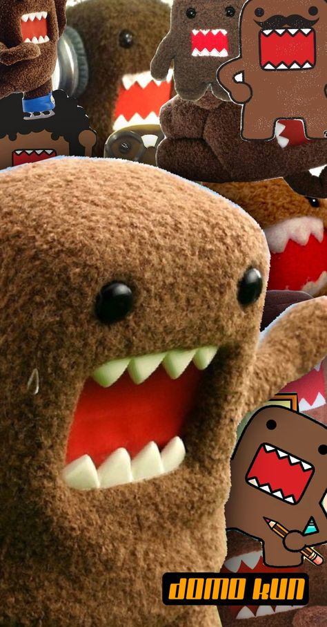 #domokun #domo Domo Kun Wallpapers Iphone, Domo Wallpaper Backgrounds, Domo Wallpaper Iphone, Domo Kun Wallpapers, Domo Wallpaper, Domo Kun, Iphone Widgets, Cute Blue Wallpaper, Blue Wallpaper