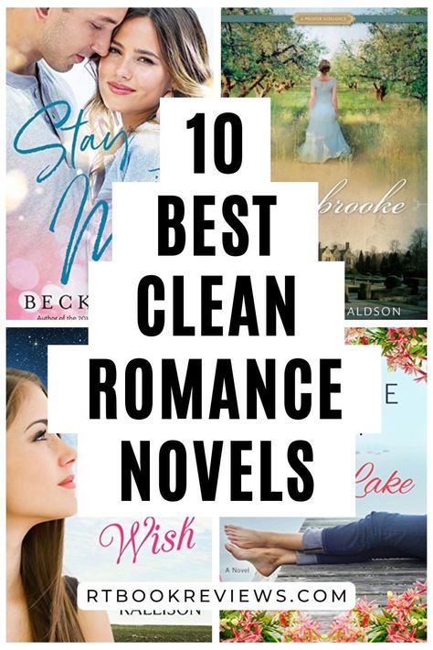 Looking for more wholesome love stories? Find your next romance book to read here in our list of the 10 best clean romance novels! Tap to see the list of both historical romance and contemporary romance books full of sweet, clean romances. #bestromancebooks #cleanromance #cleanromancenovels Beautiful Romance Books, Proper Romance Books, Light Romance Books, Best Romance Novels Of All Time, Clean Fantasy Romance Books, Best Historical Romance Novels, Best Clean Romance Novels, Clean Historical Romance Books, Christian Romance Books