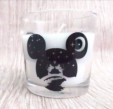 Minnie Mouse Candle, Mickey Mouse Candle, Disney Candles, Change Jar, Small Storage Containers, Minnie And Mickey, Etsy Wedding Favors, Mickey And Minnie Mouse, Candle Party