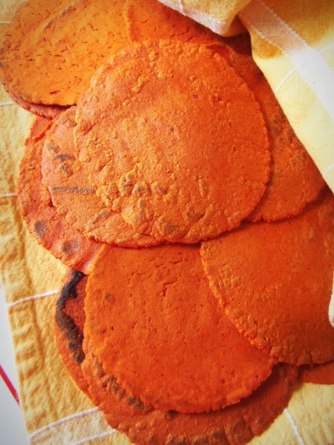 Chile Infused Corn Tortillas Traditional Mexican Recipes, Corn Tortilla Recipes, Homemade Corn Tortillas, Hispanic Kitchen, Smoked Beef Brisket, Red Chile, Tortilla Recipe, Hispanic Food, Enchilada Recipes