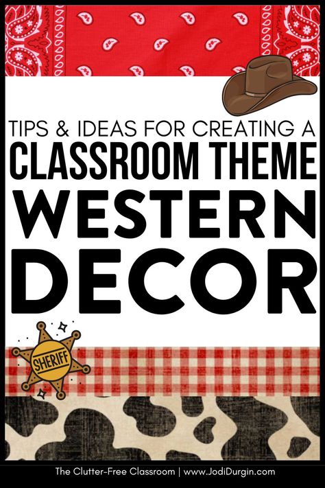 First-Fifth Grade Teachers who need Western Classroom Theme or Cowboy Door Decor Ideas are sure to love the inspiring photos & decorating tips from the Clutter Free Classroom. Elementary School Teaching Staff wondering how to set up a classroom on a budget will be thrilled with the bulletin board inspo, photos, & DIY tips for setting up their rooms for back to school helpful. You'll also find classroom decor bundles & theme ideas to be quick & easy! Western Decor Classroom, Texas Theme Bulletin Board Ideas, Western Bulletin Board Ideas Cowboy Theme Classroom Door, Classroom Western Theme, Western Classroom Door Ideas, Western Classroom Ideas, Western Classroom Theme Bulletin Boards, Western Theme Classroom Door, Country Classroom Decor