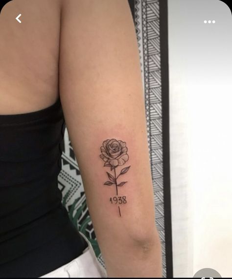 Delicate Tattoos For Women, Cuff Tattoo, Simple Tattoos For Women, Magic Runes, Rose Shoulder Tattoo, Sky Line, Small Rose Tattoo, Hand Tattoos For Girls, Mommy Tattoos