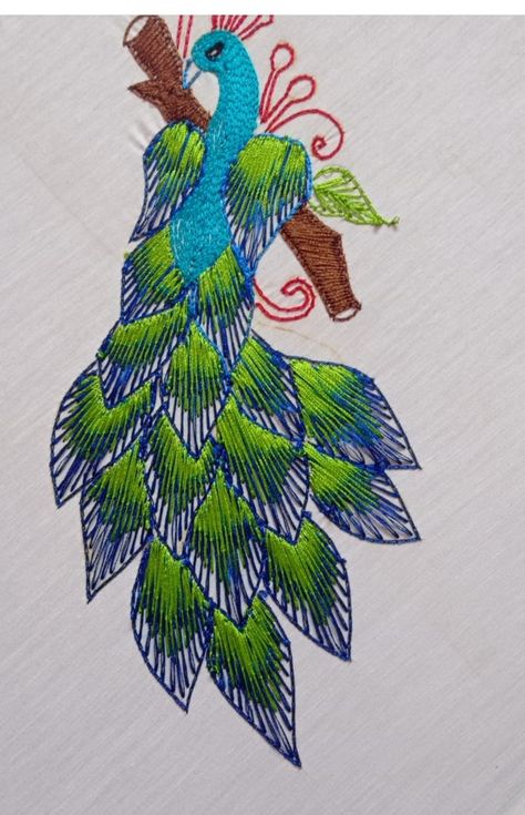 Shaded Button Hole Stitch Design, Aari Picture, Button Hole Stitch Embroidery Designs, Button Hole Stitch Design, Hand Drawings On Hand, Aari Stitches, Bird Pencil Drawing, Button Hole Stitch, Knot Embroidery