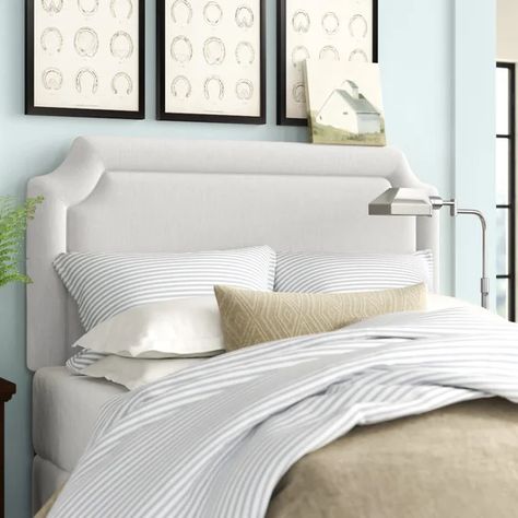 Pocola Upholstered Panel Headboard White Upholstered Headboard, Beige Headboard, Metal Bed Frames, Upholstered Panel Headboard, Headboard Upholstered, Black Headboard, White Headboard, Fabric Headboard, Queen Headboard