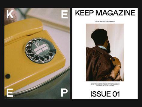 Keep Magazine — Art Direction by Marko Cvijetic on Dribbble Magazine Branding, Multi Hyphenate, Interior Magazine, 잡지 레이아웃, Mini Magazine, Editorial Design Layout, Portfolio Design Layout, Magazine Layout Design, Interiors Magazine