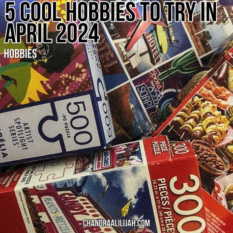 5 cool hobbies to try in April 2024 - The Chandra Alilijah Cool Hobbies To Try, Detroit Tigers Opening Day, Cool Hobbies, Music Journal, Hobbies To Try, Jewelry Kits, Photo Scrapbook, Joann Fabrics, April Showers