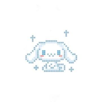 Pixel Cinnamoroll, Blue Cinnamoroll, Pixel Heart, Hex Color Palette, Fuse Bead Patterns, Girl Drawing Sketches, Pixel Crochet, Pix Art, American Gothic