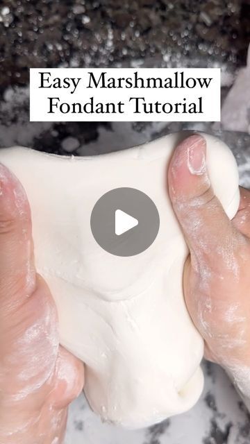 Karina Llanes on Instagram: "Easy marshmallow fondant recipe #marshmallow #fondant #cakepops #cakedecorating" How To Color Marshmallow Fondant, How To Make Cake Fondant, Homemade Fondant Easy, Diy Fondant Recipe, How To Make Fondant, Cloud Theme Cake, Easy Fondant Recipe, Icing Recipe For Cake, Marshmallow Fondant Recipe