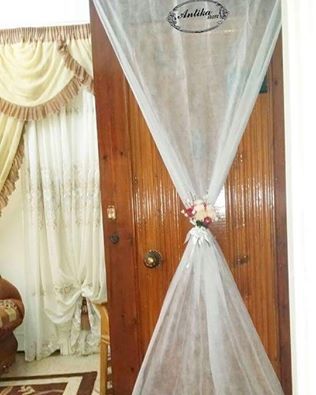 Engagement Decoration Door Flowers Love <3  Antika Store  Love Of Beauty <3 Engagement Decoration, Flowers Love, Engagement Decorations, Curtains, Flowers, Beauty, Quick Saves, Home Decor, Home Décor