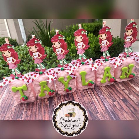 It’s A BERRY Special Birthday🌸🍓🌸! 📸Photo Krispy Treats, Strawberry Party, Rice Krispy, Cake Day, Birthday Photo, Special Birthday, Krispie Treats, Rice Krispies, Birthday Ideas