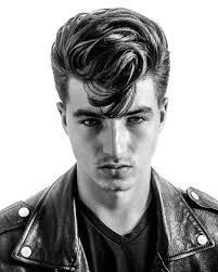 Greaser Photoshoot, Greasy Hair Men, Rock And Roll Hairstyles, Greaser Guys, Rock And Roll Hair, Greaser Style, Rockabilly Hairstyles, Greaser Hair, 60s Hair