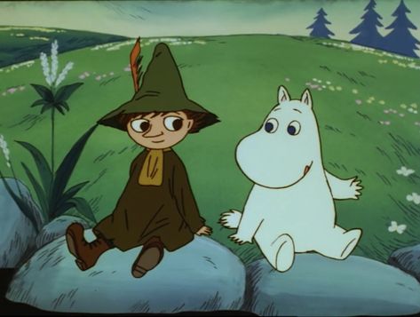 Snufkin And Moomin Matching Pfp, Moomin Matching Pfp, Moomin And Snufkin, Moomin Tattoo, Moomin Wallpaper, Moomin Cartoon, Moomin Valley, Tove Jansson, Naruto Wallpaper