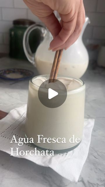 Sarah McCune on Instagram: "Agua Fresca de Horchata

2 c. Rice 
Enough water to cover rice 
2-3 Mexican Cinnamon sticks
1 can sweetened condensed milk 
1 c. Milk 
Mexican Vanilla" How To Make Horchata, Mexican Vanilla, Agua Fresca, Sweetened Condensed Milk, Condensed Milk, Mexican Food, Yummy Drinks, Cinnamon Sticks, Mexican Food Recipes