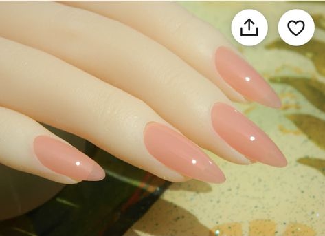 Jelly Watermelon Pink Nails, Watermelon Pink Nails, Jelly Watermelon, Nails Short Almond, Short Almond, Nails Today, Pink Sheer, Nail Photos, Nails Short