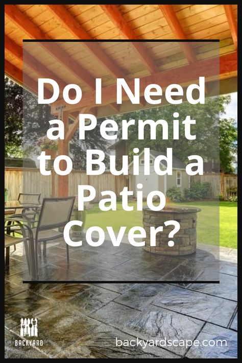 Patio covers or pergolas can be both an aesthetically pleasing and practical addition to your backyard, but you may have questions about building or installing one in your home. Are permits required for patio covers? Do I need to obtain a permit to build my patio cover? Patio Extension Ideas, Small Covered Patio, Build A Patio, Diy Patio Cover, Patio Addition, Covered Backyard, Backyard Covered Patios, Covered Patio Design, Small Patio Decor