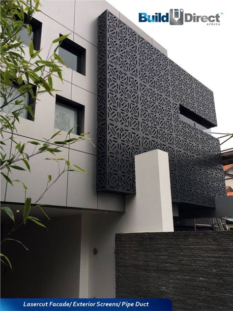 Exterior Wall Panels, Jaali Design, Exterior Wall Cladding, Eksterior Modern, Cladding Design, Facade Panel, Aluminium Cladding, Metal Facade, Balcony Grill Design