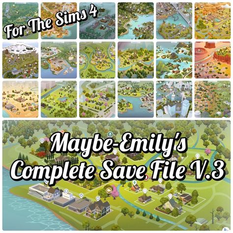 Sims 4 Save File, Save File, Jungle Adventure, High School Years, Basic Needs, Horse Ranch, Afterschool Activities, Outdoor Retreat, Electronic Art