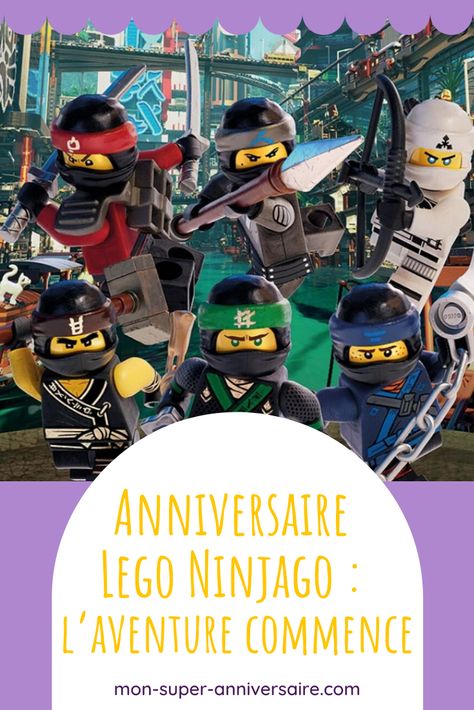 Comment organiser un super anniversaire Ninjago Ninjago Party, Cadeau Photo, Lego Ninjago, Lego, Comic Books, Comic Book Cover, Education, Book Cover, Organisation