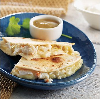 Crabmeat Quesadillas, Crab Quesadilla Recipe, Crab Quesadilla, Fake Crab, Football Tailgate Food, Fish Meals, Quesadilla Recipe, Quesadilla Recipes, Tailgate Food