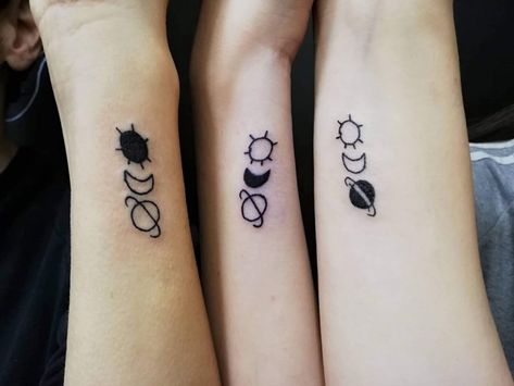 250+ Matching Best Friend Tattoos For Boy and Girl (2022) Small Friendship Symbols Matching Tattoos For 3 Best Friends, Tattoos For 3 Friends, Matching Tattoos Brother And Sister, 3 Matching Tattoos, Matching Tattoos For 3, 3 Friends Tattoo, 3 Friend Tattoos, 3 Best Friend Tattoos, Tattoo Budapest