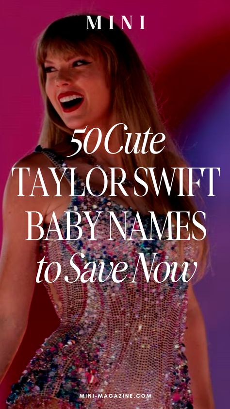 Taylor Swift New Album 2023, Swiftie Name Ideas, Taylor Swift Names In Songs, Concert Name Ideas, Taylor Swift Inspired Baby Names, Taylor Swift Pet Names, Taylor Swift Outfit Ideas For Kids, Taylor Swift Names Ideas, Taylor Swift Nursery Ideas