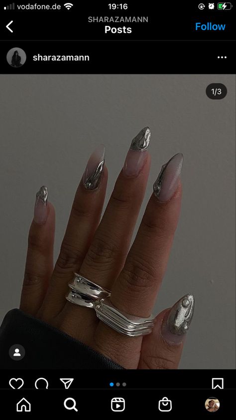 Doja Cat Nails, Amanda Rose, Cat Nails, Shine Bright Like A Diamond, Doja Cat, Nail Salon, Ontario, Heart Ring, Manicure