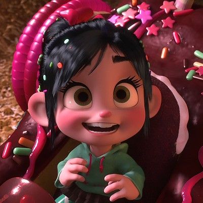 Vanellope Y Ralph, Cute Disney Characters, Vanellope Von Schweetz, Childhood Characters, Wreck It Ralph, Cute Disney Wallpaper, Disney Dream, Animated Cartoons, Cute Disney