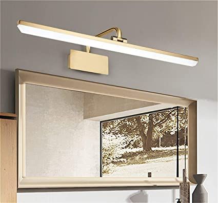 Mirror And Light, Light For Bathroom, Cabinet Vanity, Gold Gallery, Wall Vanity, White Light Fixture, Mounted Lamp, Led Vanity Lights, Bronze Cabinet