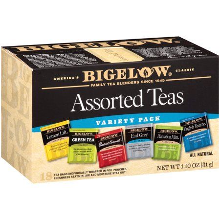 Decaf Tea, Bigelow Tea, Decaffeinated Tea, Gluten Free Brands, Black Tea Bags, Green Tea Bags, Tea Varieties, Tea Brands, Tea Companies