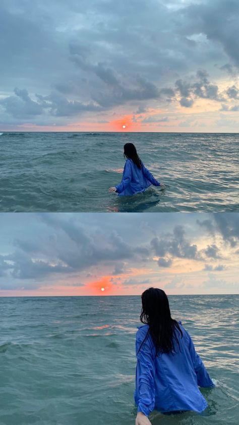 Sunset Collage, Beach Photo Inspiration, Beach Instagram Pictures, Shotting Photo, Adventure Aesthetic, Best Poses For Pictures, Cool Instagram Pictures, Instagram Photo Inspiration, Beach Poses