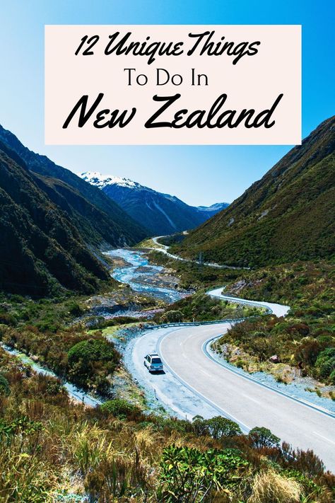 Planning a New Zealand trip can feel overwhelming with so many options. Get the scoop on adventurous things to do that go beyond the usual stops.   Save this pin for when you're ready to plan an unforgettable New Zealand experience.  Visit followingfiona.com for more New Zealand travel guides. Things To Do In New Zealand, New Zealand Tourist Attractions, New Zealand Trip, Fun Trips, New Zealand Itinerary, New Zealand Adventure, New Zealand Travel Guide, Adventurous Things To Do, Things To Try