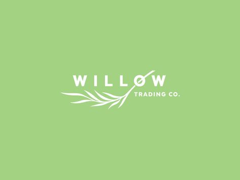 Willow Willow Tree Logo, Willow Logo, Co Logo Design, Cocoa Stand, Roots Logo, Roots Design, Co Logo, Willow Leaf, Logo Idea