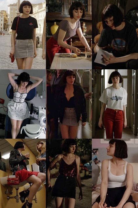 Movie Clothes Inspired Outfits, Aesthetic Movie Outfits, Film Noir Outfit, Serie Tv Outfit Ideas, Outfit Serie Tv, Baby Netflix Outfits, Tv Series Outfits Ideas, Baby Serie Tv, Netflix Outfit Ideas