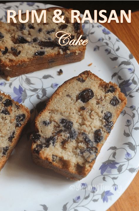 Unusual Cakes Recipes, Raisin Desserts, Rum Raisin Bread, Fruit Loaves, Mincemeat Cake, Rum And Raisin Cake, Raisin Loaf, Rum And Raisin, Yummy Things To Bake