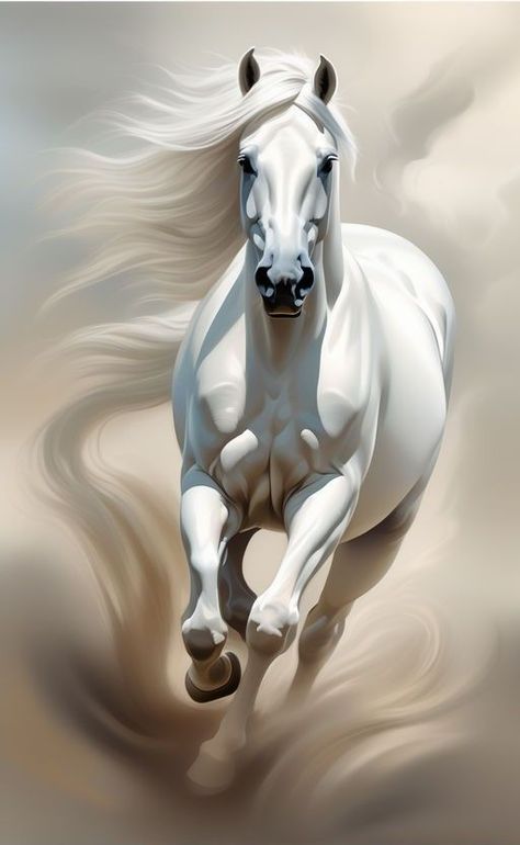 Unique Horse Colors, Colorful Horse Painting, Horse Canvas Painting, Horse Art Drawing, Abstract Horse Painting, Android Wallpaper Art, Beautiful Horse Pictures, Best Nature Wallpapers, Wallpaper Photo Gallery