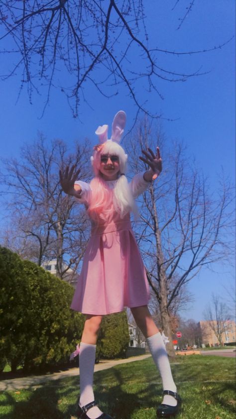 Monomi Danganronpa, Monomi Cosplay, Magical Bunny, Danganronpa Cosplay, Girl Cosplay, Danganronpa, Harajuku, A Girl, Random Stuff