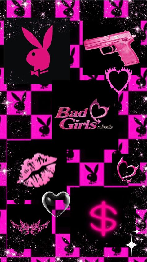 Wallpapers That Go Hard, Bad Girls Club Aesthetic, Pink Atheistic, Y2k Pink Wallpaper, Y2k Aesthetic Pictures, Playboy Background, Trippy Iphone Wallpaper, Glitter Phone Wallpaper, Blue Butterfly Wallpaper