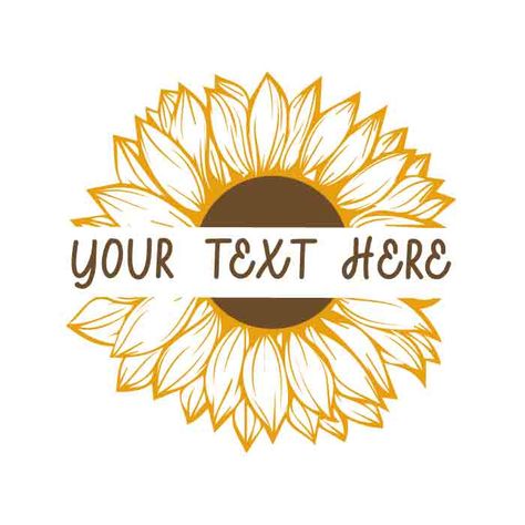 Free Sunflower Svg, Cricut Tricks, Cricuit Joy, Craft Graphic Design, Sunflower Monogram, Svg Images For Cricut, Cricut Projects Easy, Free Svg Images, Keychain Svg