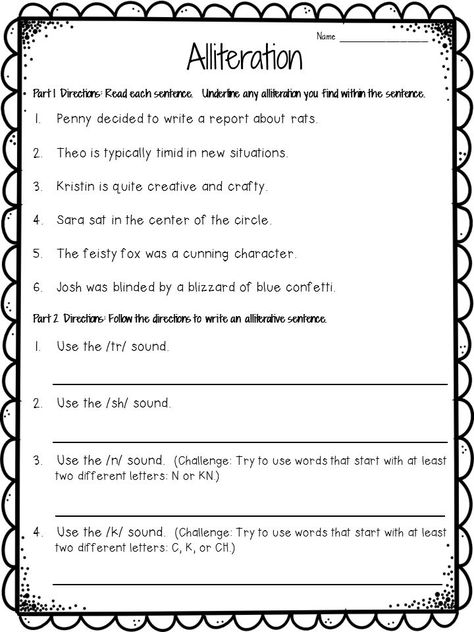 Alliteration Anchor Chart plus this free worksheet! Teaching Alliteration, Alliteration Anchor Chart, Alliteration Worksheet, Alliteration Examples, Alliteration Poems, Alliteration Activities, Cc Essentials, 9th Grade English, Poetry Worksheets